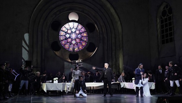 A divided society: the opera "La Juive" is highly topical. (Bild: Reinhard Winkler)