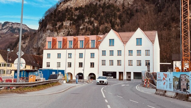Die neu sanierten Gebäude in der Nibelungenstadt. (Bild: Büro Schadenbauer)
