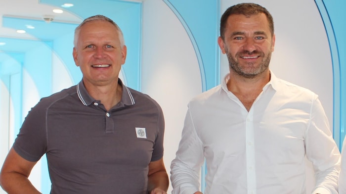 Harald Gärtner (li.) und Zeljko Karajica
