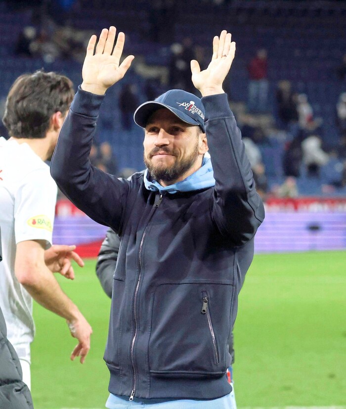 Andreas Ulmer ließ sich von den Fans feiern.