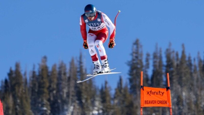 Johannes Strolz wird beim Weltcupfinale in Saalbach auch wieder auf der Abfahrt zu sehen sein - zumindest als Vorläufer. (Bild: GEPA pictures)