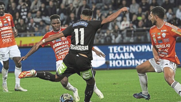 Das letzte Duell in Graz ging mit 2:1 an Sarkaria und Co. (Bild: Sepp Pail)