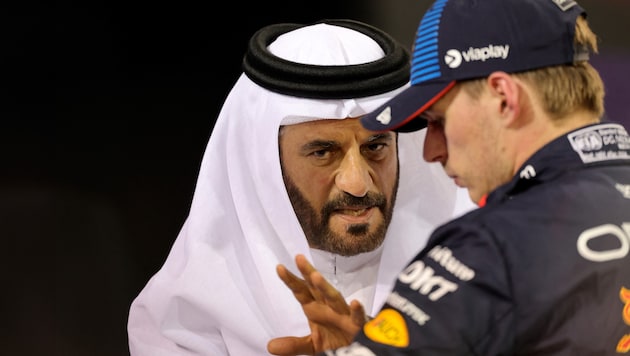 FIA President Mohammed bin Sulayem is in trouble. (Bild: APA/AFP/Giuseppe CACACE)