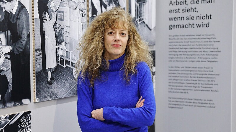 Ausstellungs-Kuratorin Eva Tropper (Bild: UMJ/J.J. Kucek)