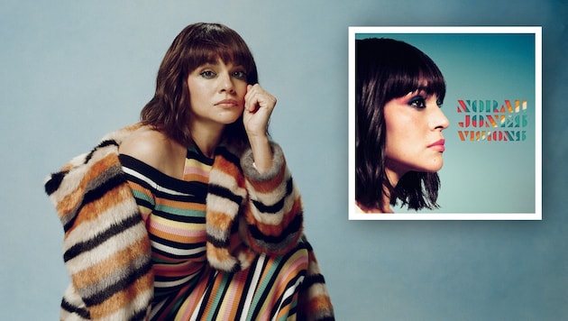 Norah Jones gibt auf ihrem neuen Album tiefe Einblicke in ihre kunterbunte Gefühlswelt. (Bild: Blue Note, Joelle Grace Taylor, Krone KREATIV)