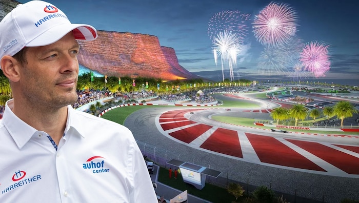 Alexander Wurz hat bei der spektakulären Rennstrecke in Saudi-Arabien seine Finger im Spiel.