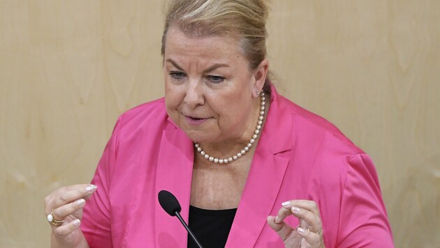 Die ehemalige Gesundheitsministerin Beate Hartinger-Klein (FPÖ) 2019 (Bild: APA/ROBERT JAEGER)
