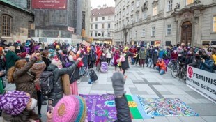 Auch heuer wird wieder zur großen Demo geladen. (Bild: Tobias Steinmaurer / picturedesk.com)