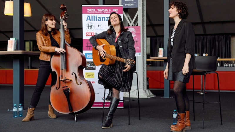 Die Poxrucker Sisters gehören zu den Top-Acts bei „#WeAre–Starke Stimmen, starke Frauen“ im Globe. (Bild: Elisabeth Lechner)