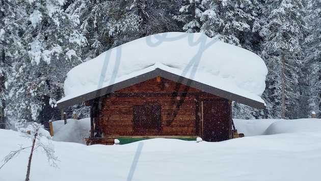 Mother Holle brought fresh snow to Hochkrimml (Bild: vifogra / Gärtner)