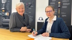 James Dyson im Gespräch mit „Krone“-Redakteurin Katharina Pirker (Bild: Claudia Hottiger)