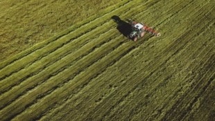 Fruchtbare und große Flächen stehen den Bauern in Göming zur Verfügung. (Bild: EXPA/ JFK)