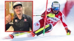 Manuel Feller feiert den sportlich größten Erfolg in seiner bisherigen Karriere! (Bild: GEPA; SkiAustria)