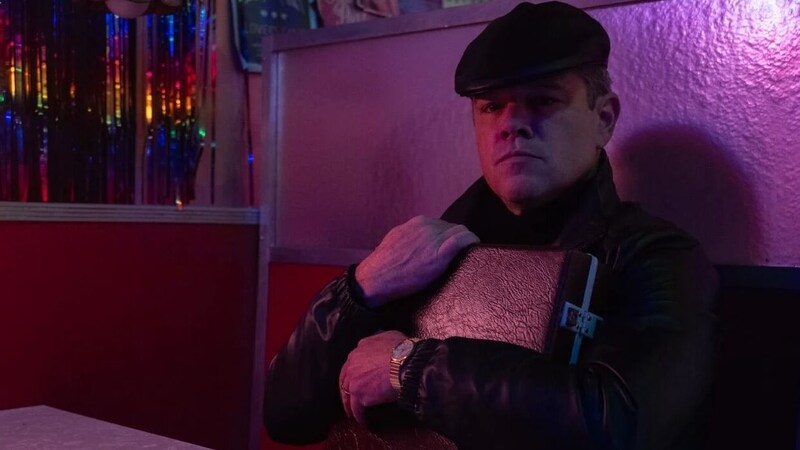 Hollywoodschauspieler Matt Damon in einer Gastrolle im Kino-Film zu „Drive-Away Dolls“. (Bild: Universal Pic.)