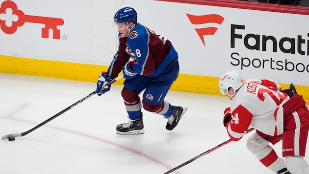 Cale Makar traf gegen Detroit dreifach. (Bild: ASSOCIATED PRESS)