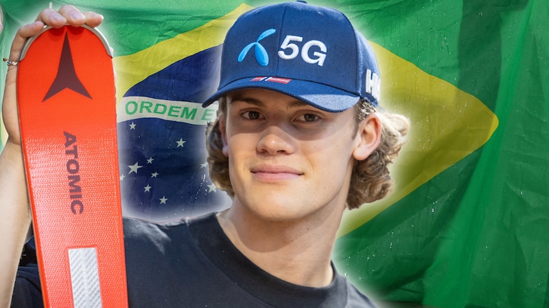 Lucas Braathen geht künftig für Brasilien an den Start.  (Bild: GEPA pictures, APA/Getty Images via AFP/GETTY IMAGES/Harry How)