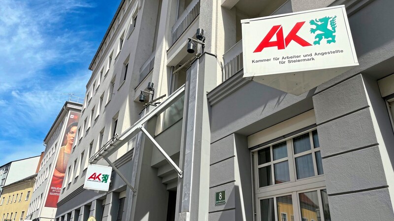 Das Gebäude der steirischen Arbeiterkammer. (Bild: Christian Jauschowetz)