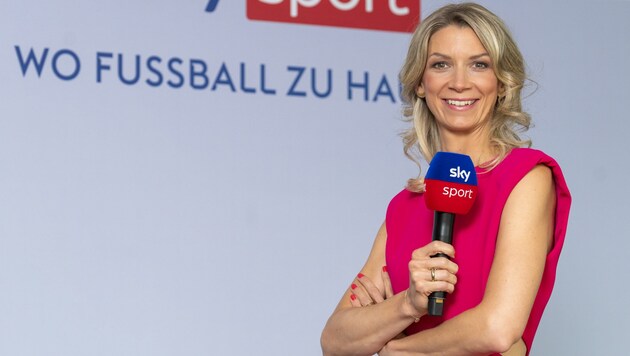 Seit 2015 ist Constanze Weiss Moderatorin bei Sky. (Bild: Sky Sport Austria/FOTObyHOFER/Christian Hofer)