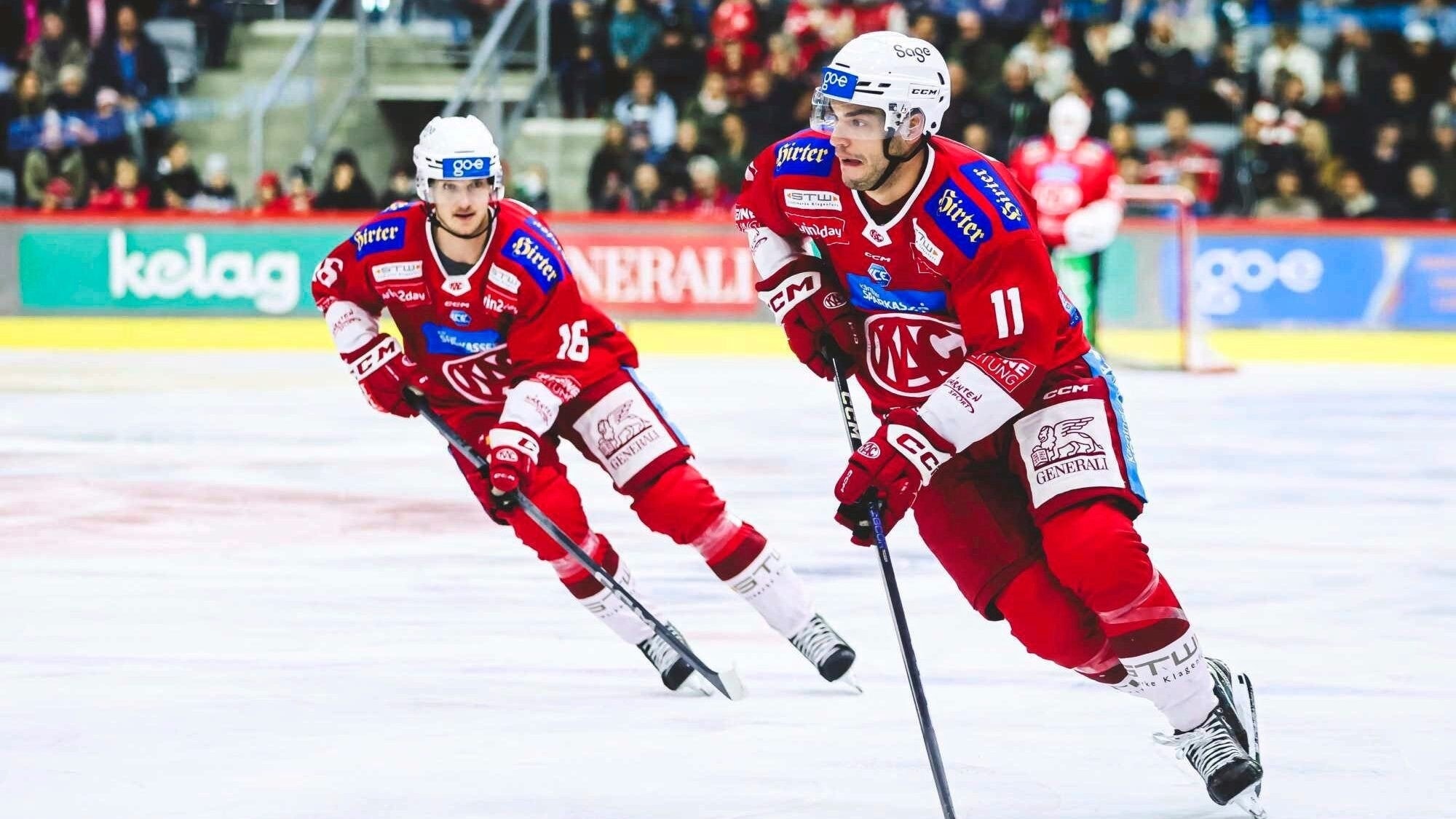 The signing of Lukas Haudum (r.) is an open secret. (Bild: GEPA pictures)