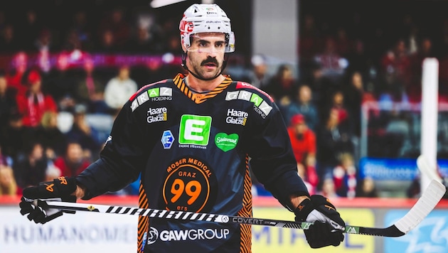 Against Linz, 99ers veteran Michael Schiechl made his 900th league appearance. (Bild: GEPA pictures)