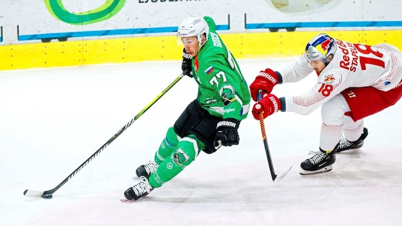 Trevor Gooch für Laibach im Vorjahr: 24 Tore, 39 Assists. (Bild: GEPA pictures)