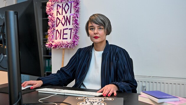 Oona Valarie Serbest ist derzeit Kulturmanagerin (Bild: Dostal Harald)