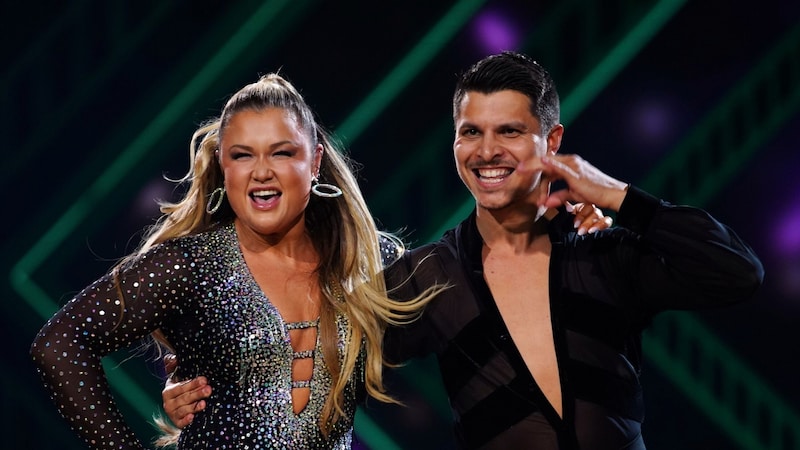 According to Sophia Thiel, she fell into a "big hole" after her participation in "Let's Dance". (Bild: Foto: RTL / Stefan Gregorowius)