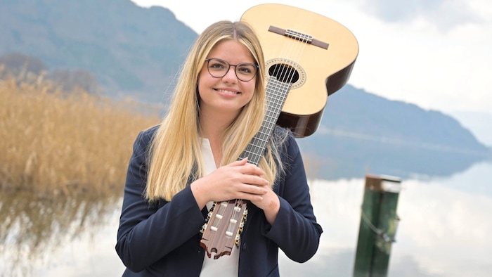 Eva Rauter (16) is also at the forefront. The high school student already has prima la musica ...