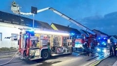 Hier waren am Donnerstag sechs Feuerwehren im Einsatz. (Bild: Christian schulter)