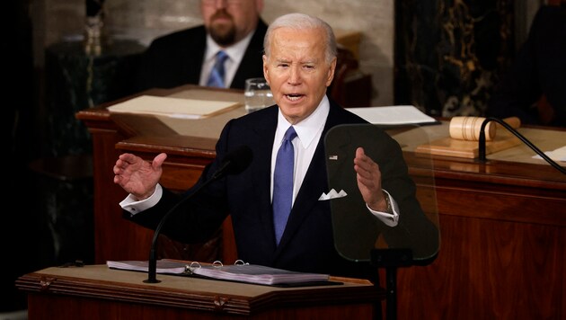 Le président américain Joe Biden (Bild: 2024 Getty Images)