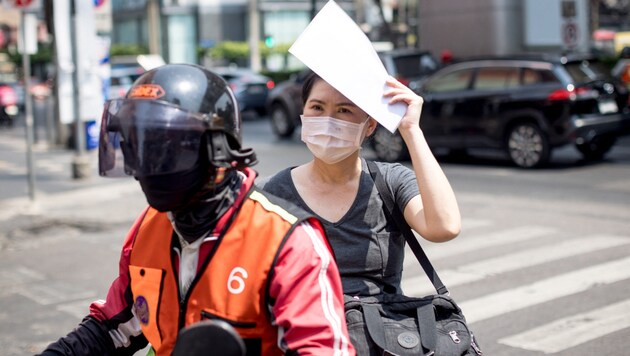 The average temperatures in Thailand are - still - around the 30 degree mark. However, temperatures of up to and over 40 degrees Celsius are not uncommon. (Bild: AFP)