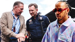 Lewis Hamilton (r.) hat Jos Verstappen (l.) für dessen Aussagen kritisiert. (Bild: GEPA pictures, Photoshop)