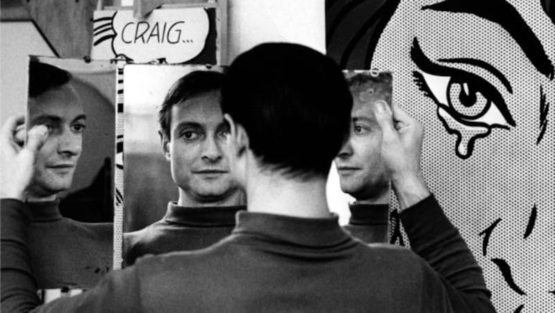 Roy Lichtenstein 1964 in seinem Studio. (Bild: Copyright Ken Heyman, 2024 - All Rights Reserved)