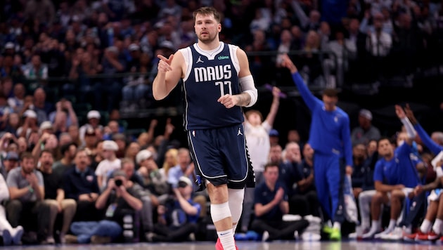 Luka Doncic is currently in top form. (Bild: APA/Getty Images via AFP/GETTY IMAGES/Tim Heitman)