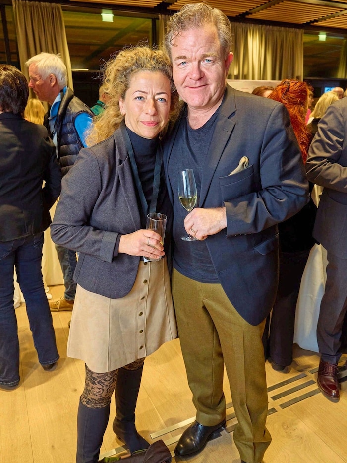 Künstler-Ehepaar: Carolin Pienkos und Cornelius Obonya.