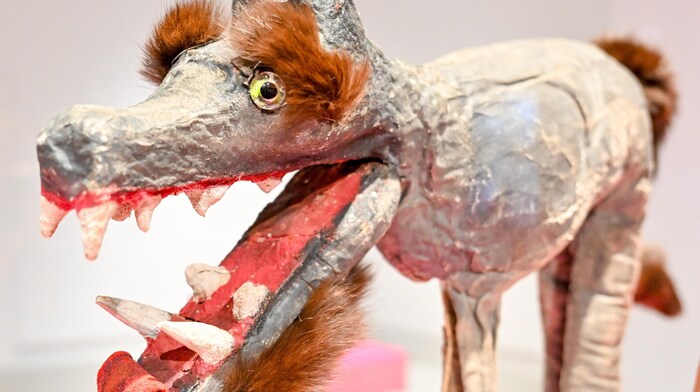 Im Kasperltheater darf der Wolf natürlich nicht fehlen, oft ist er hier auch der gute Kumpel des ...
