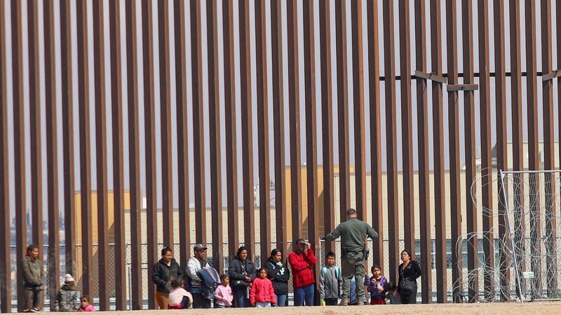 El tema de la migración ocupa un lugar destacado en la agenda de Biden. (Bild: AFP)