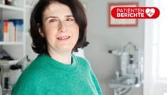 Natascha leidet an Grünem Star und ist fast blind. (Bild: Reinhard Holl, Krone KREATIV)