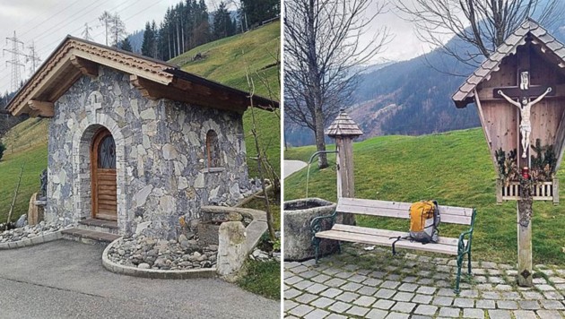 Kapellen und Wegkreuze säumen die Rundtour im Zillertal. (Bild: Peter Freiberger)