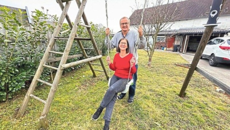 Rückhalt erhält der Oberwarter von seiner Frau Michaela, die seit fast 40 Jahren bedingungslos an seiner Seite steht. (Bild: Christian Schulter)