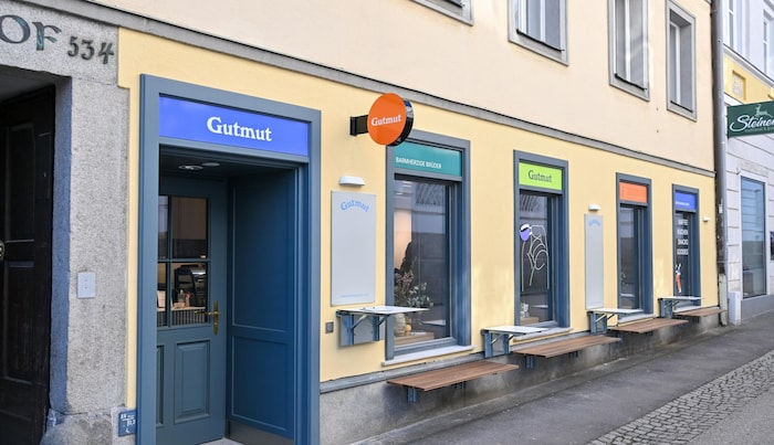 Das Café Gutmut in der Linzer Innenstadt