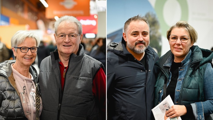 Brigitte und Johann Stöger (Bild links) aus Prambachkirchen wollen eine Energieberatung, Gerald ...