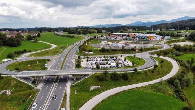 There are already many business parks around the Westautobahn. (Bild: Einöder Horst)