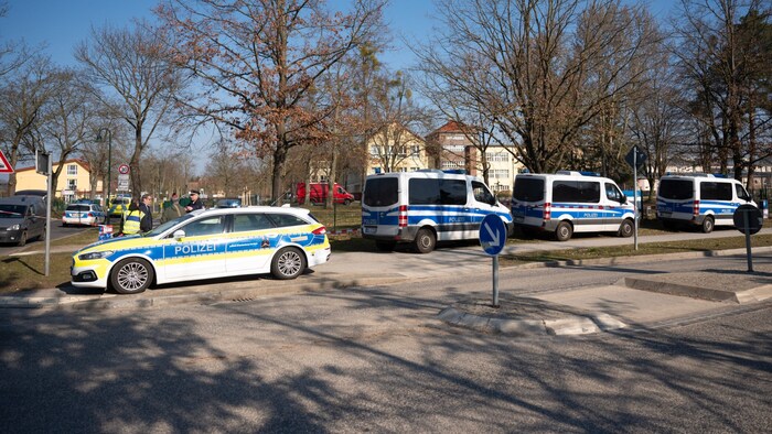 In Petershagen bei Berlin wurde ein 22-Jähriger festgenommen.