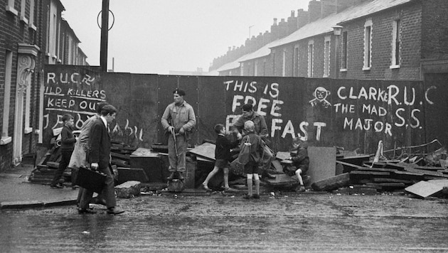 La guerre civile en Irlande du Nord a fait des milliers de morts. (Bild: AFP)