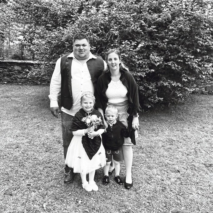 A happy Himmelberg family - torn apart by death.