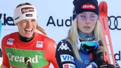 Lara Gut-Behrami und Mikaela Shiffrin (Bild: GEPA pictures)