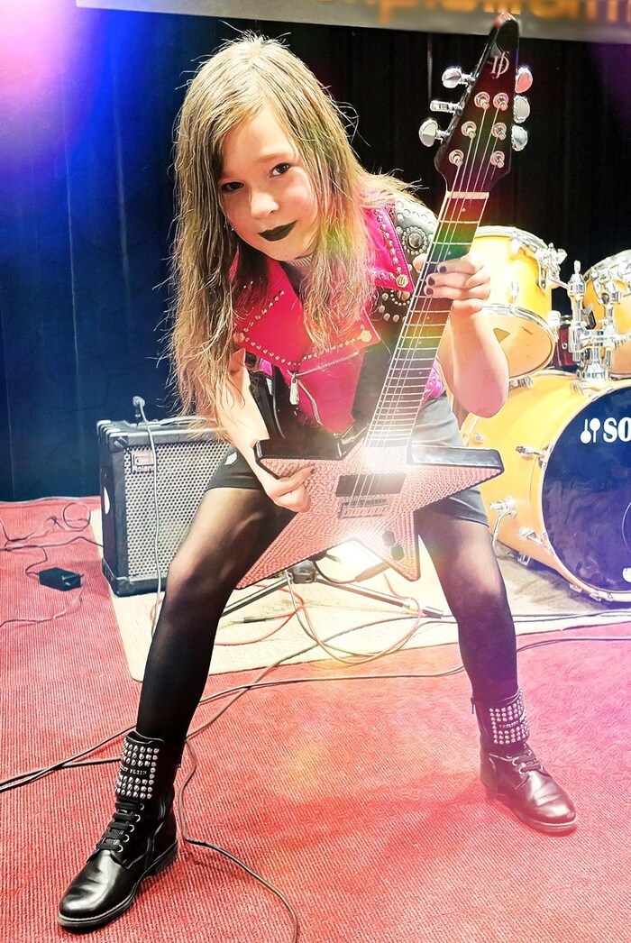 First own song, own new outfit