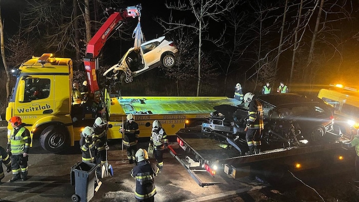 Schwieriger Einsatz für die Rettungskräfte bei Nitscha