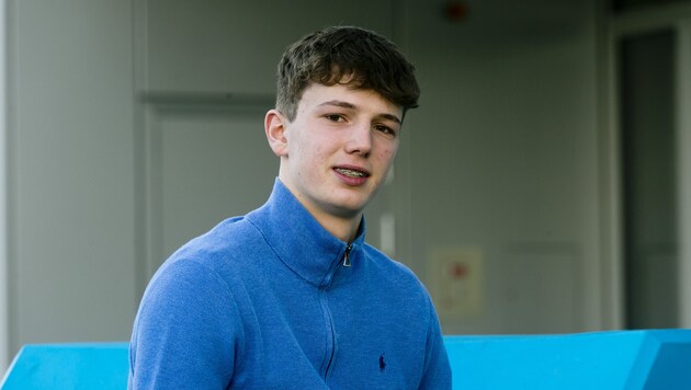 Luca Hefel ist einer, der TikTok am Handy gelöscht hat - weil er seine Zeit besser nutzen will. (Bild: Mathis Fotografie)